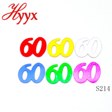 HYYX China Lieferanten neue 60. Geburtstagsparty Dekorationen